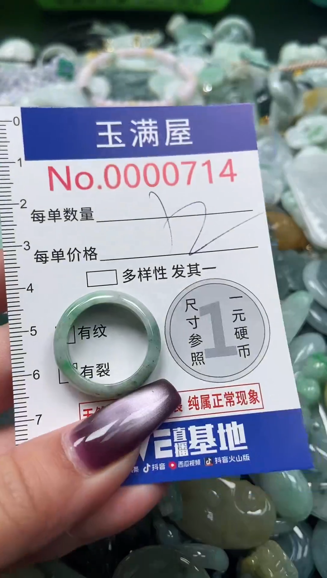 颈饰未镶嵌翡翠714