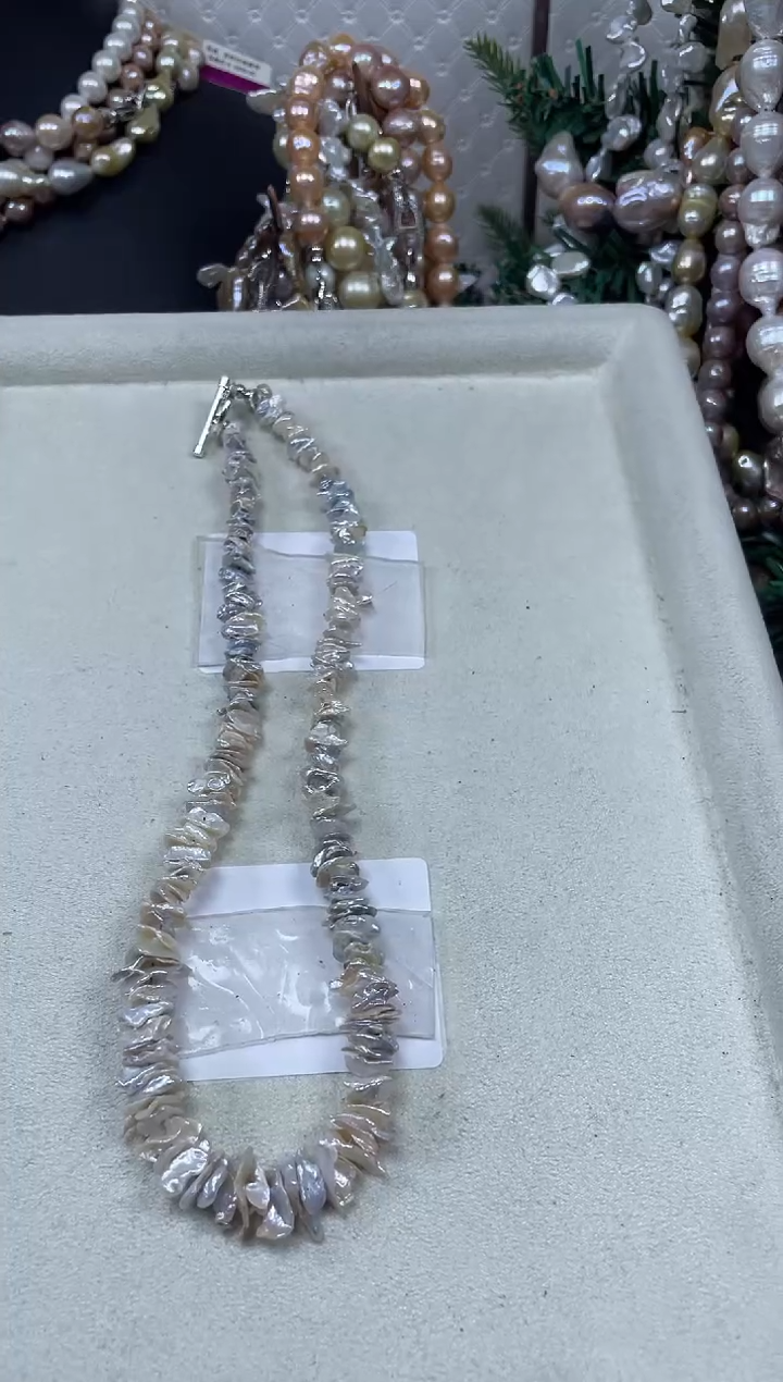 【闪购商品】淡水珍珠项链未镶嵌【纯恬珍珠】