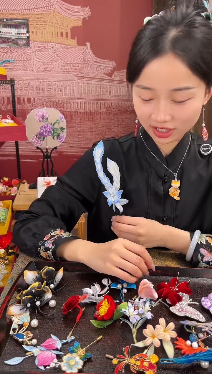 【闪购商品】刺绣苏绣世家非遗手工（胸针）