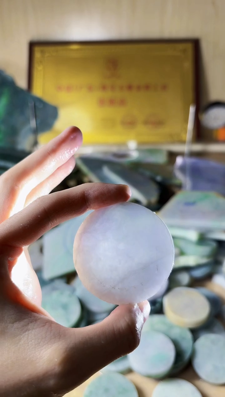 【闪购商品】翡翠颈饰未镶嵌A货吴玉2117