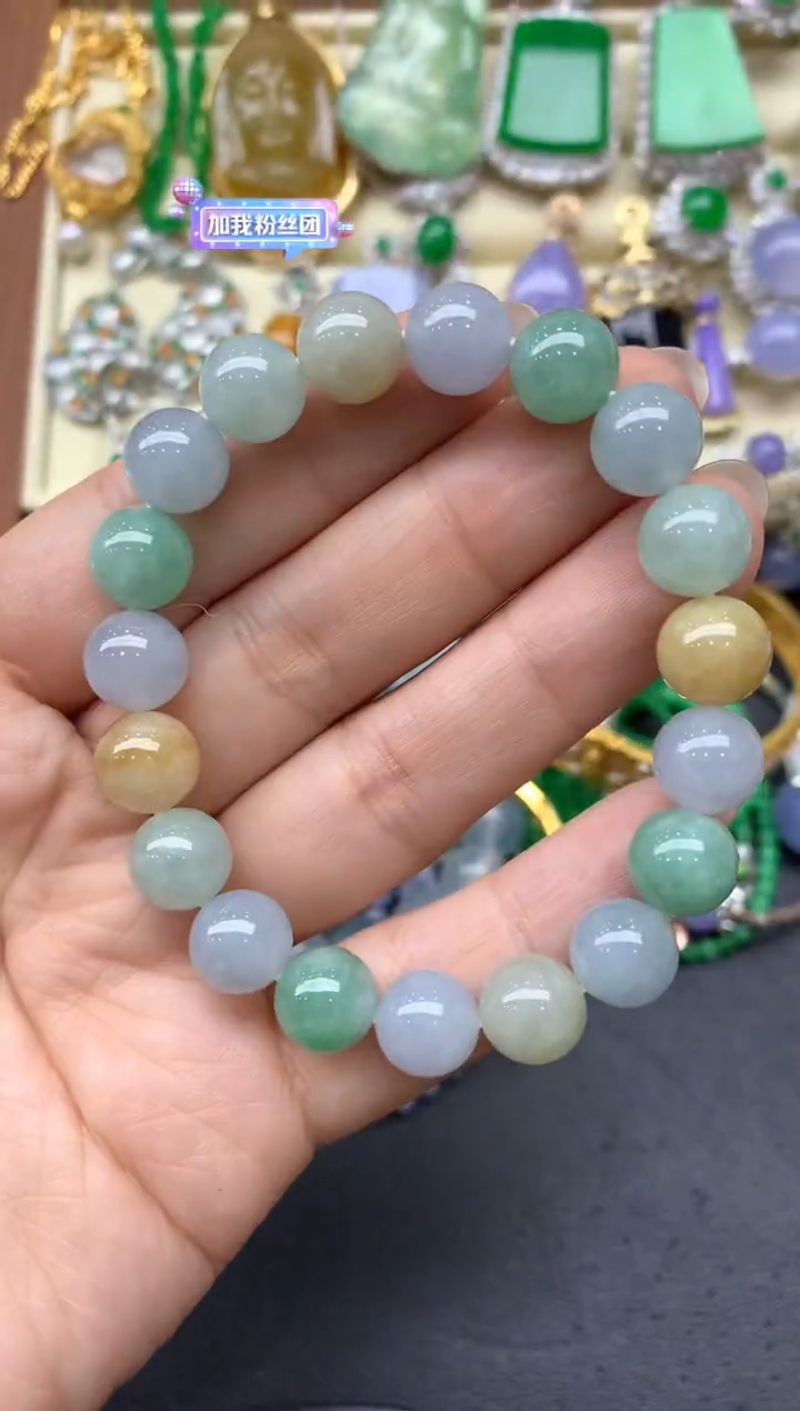 【闪购商品】翡翠手链未镶嵌328中国好珍宝