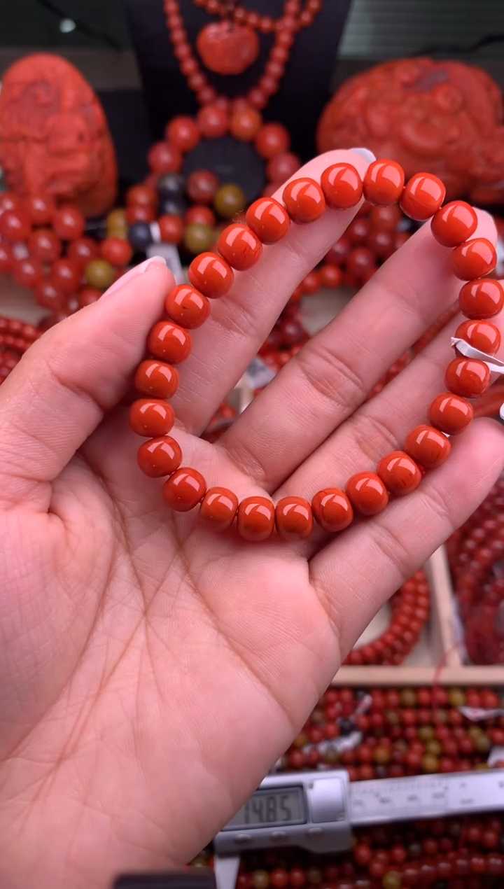 【闪购商品】南红玛瑙珠宝奇石未镶嵌8随机多样性/一条