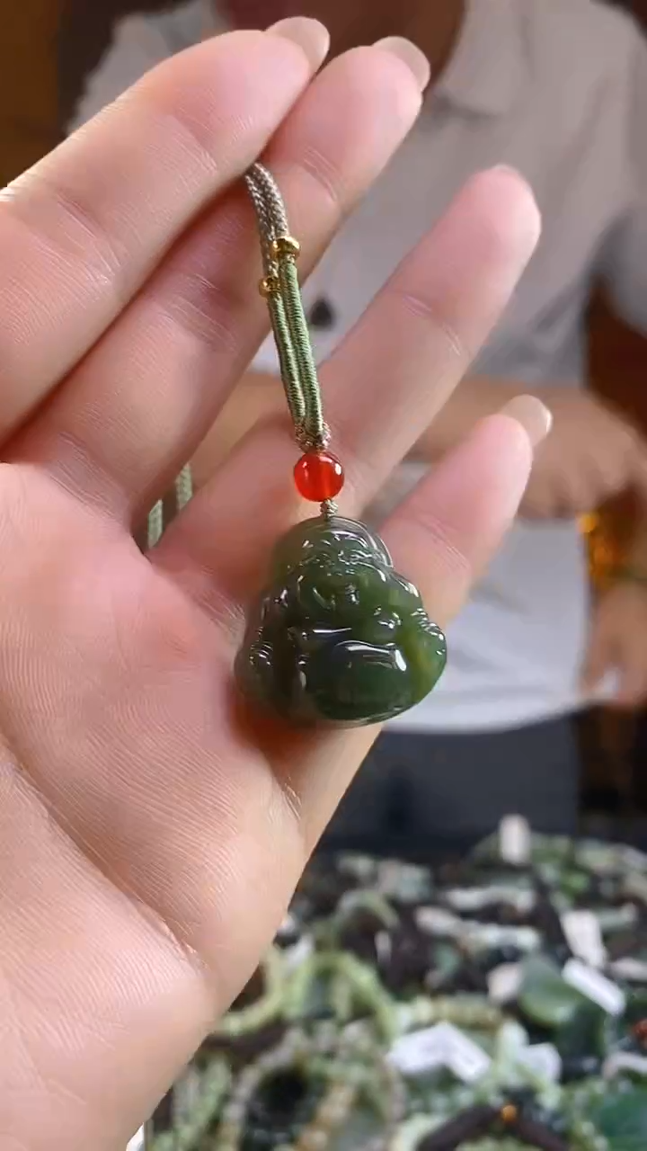 和田玉未镶嵌颈饰多样性发货，拍一发一