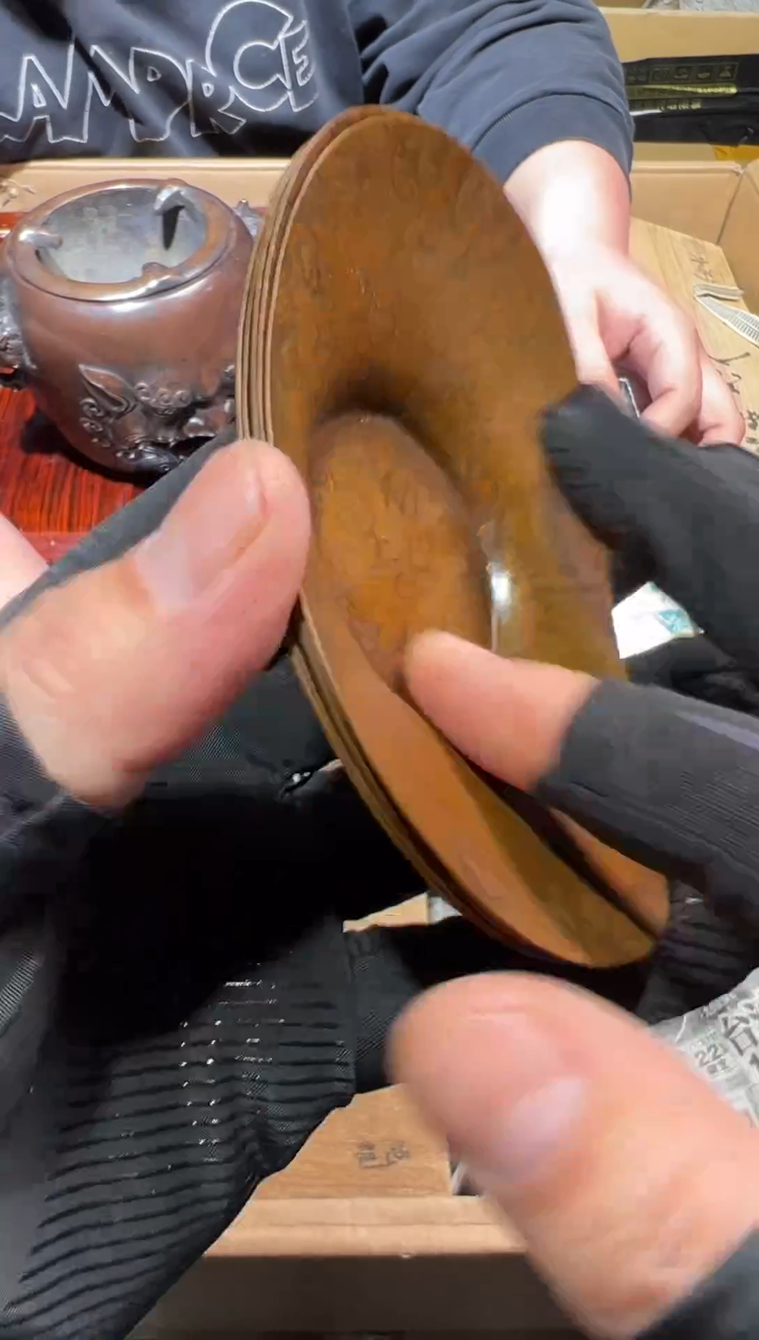 【闪购商品】瓷片工艺赏玩器物（下单即认可）多样性发一个