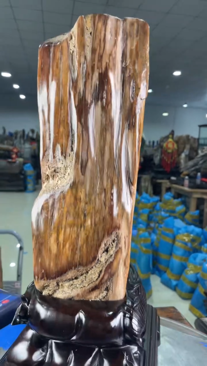 【闪购商品】硅化玉摆件未镶嵌30