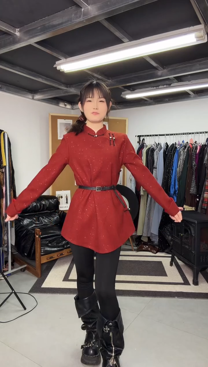 【希贵蒙古袍】 8号 125斤以下