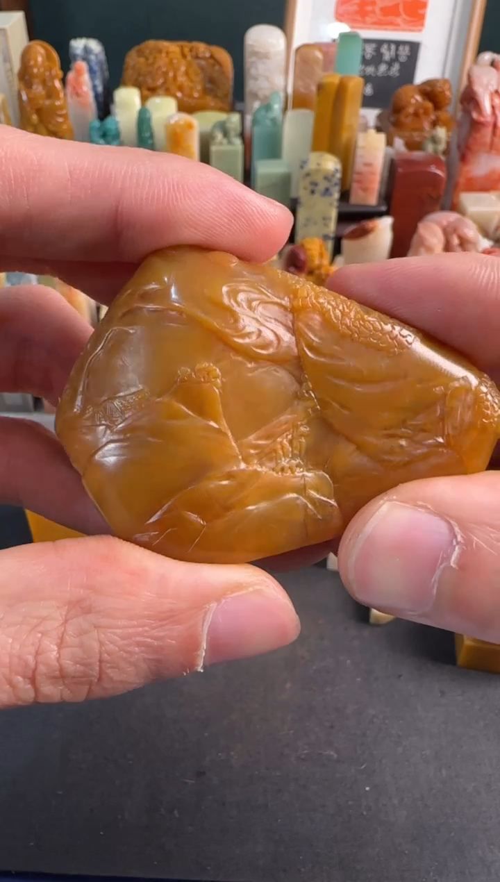 【闪购商品】青田石印石编号编号6229