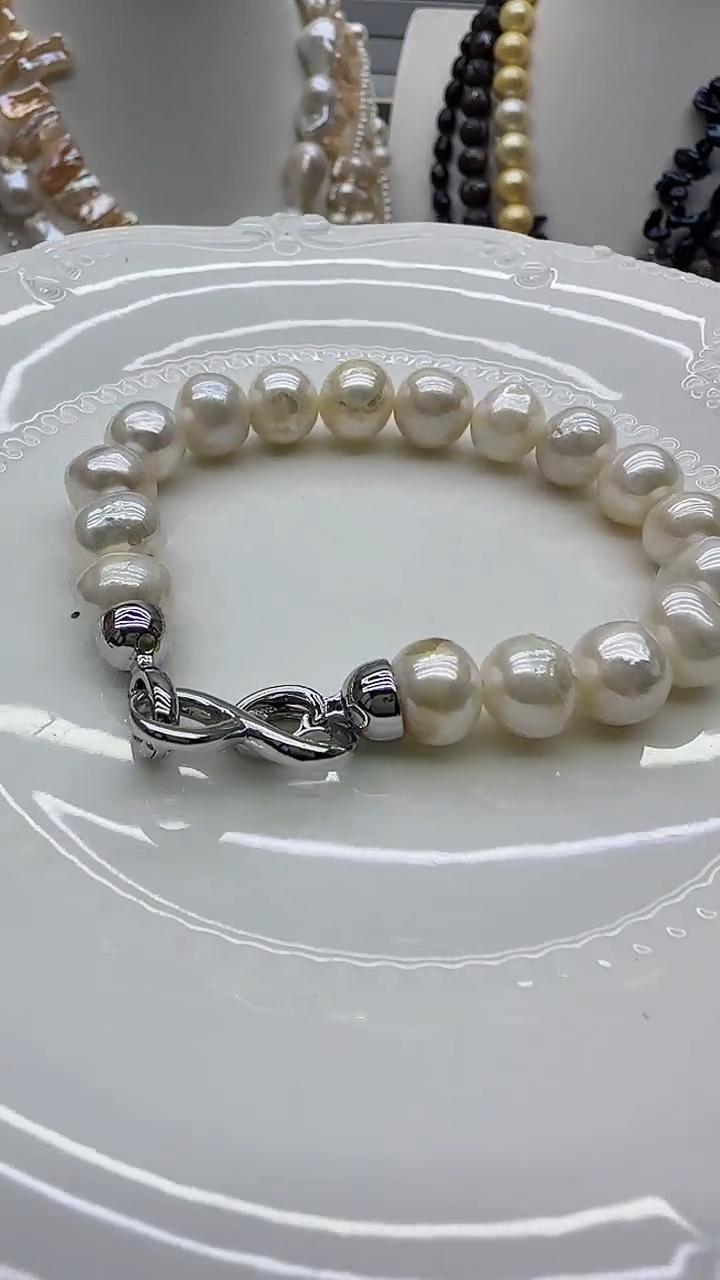 淡水珍珠未镶嵌套链10