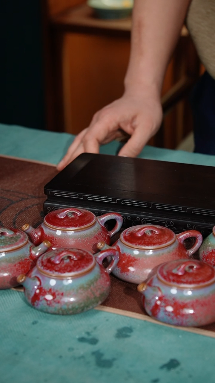 【闪购商品】69-5+10石瓢壶（苗幸伟 豇豆红）