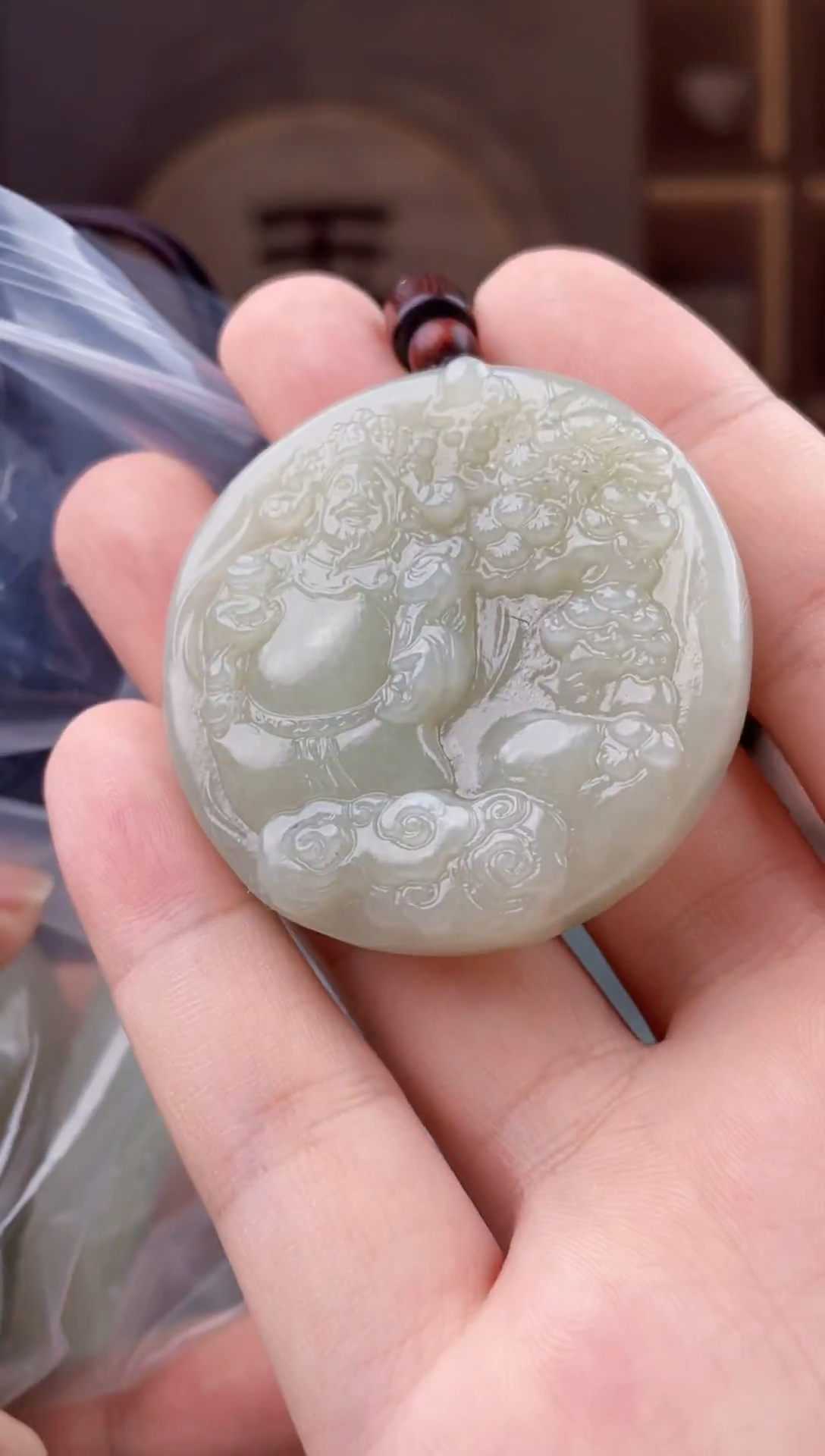 颈饰未镶嵌和田玉拍一发一，多样性发货