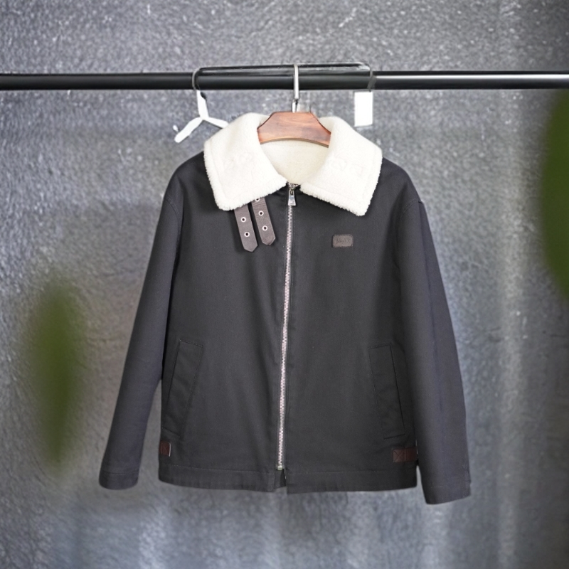 6376/美式B2飞行服休闲冬季百搭男士短款时尚翻领秋冬皮毛一体