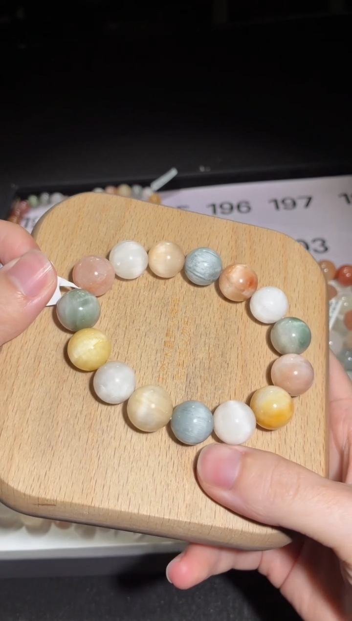 未镶嵌手链水晶195号多样性发一K14+