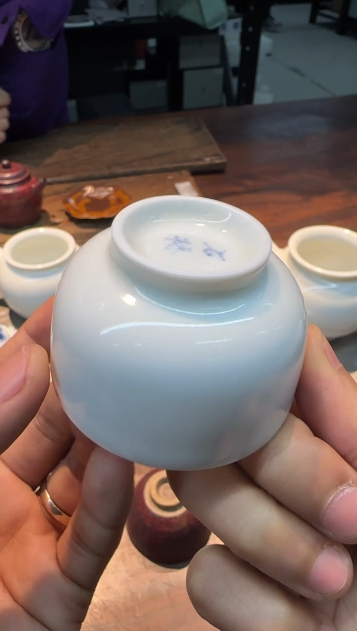 【闪购商品】刘钦莹 石桥 青釉小直口杯