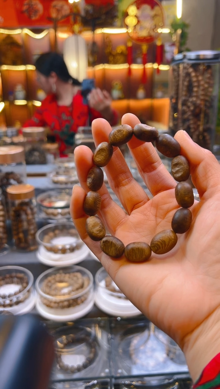 【闪购商品】沉香手串棋楠留疤单圈