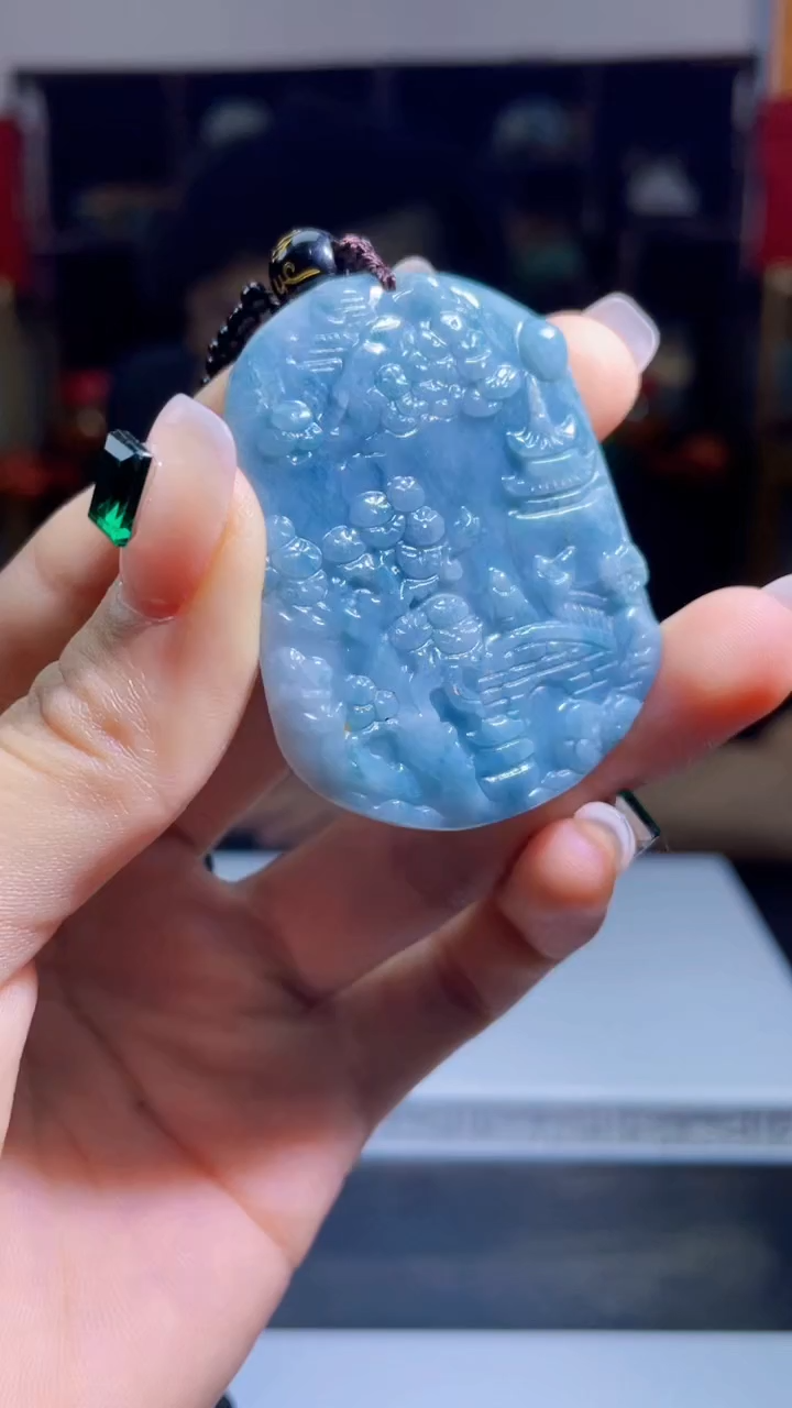 【闪购商品】翡翠吊坠(不含链)未镶嵌E86