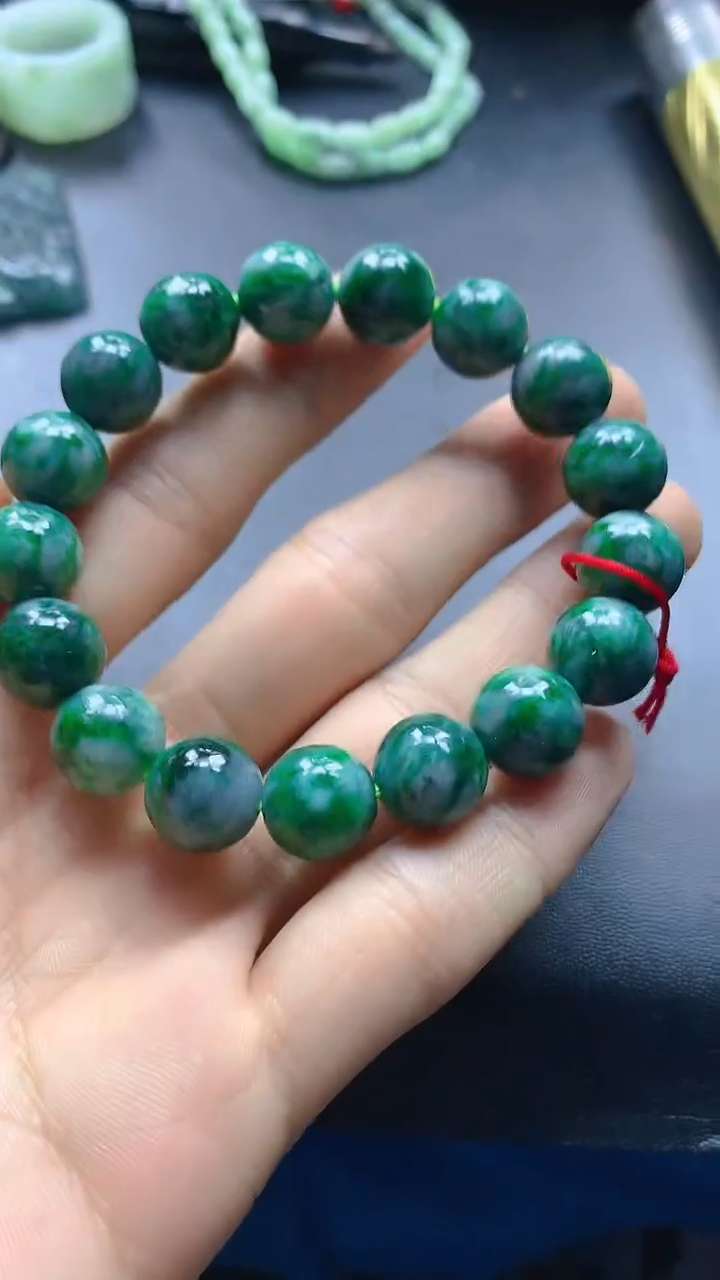 颈饰未镶嵌翡翠天然缅甸翡翠a货