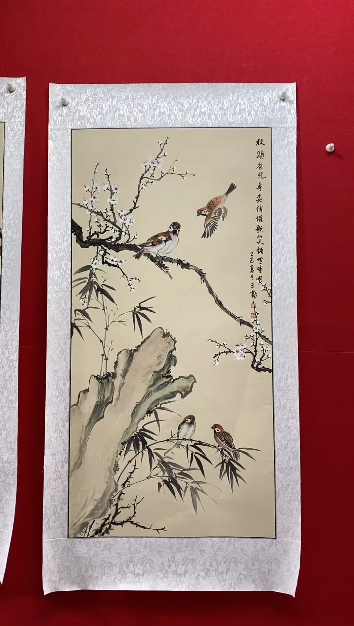 国画国画NYQ杰牛云勤老师作品