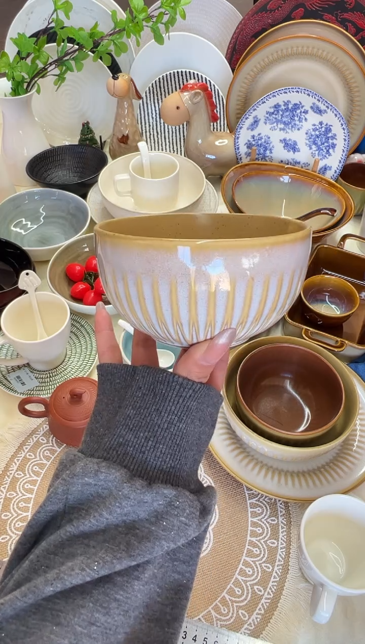 新骨瓷006 瑕疵 素彩白 雏菊 5寸 碗 