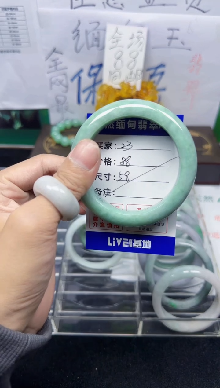 未镶嵌手镯翡翠23