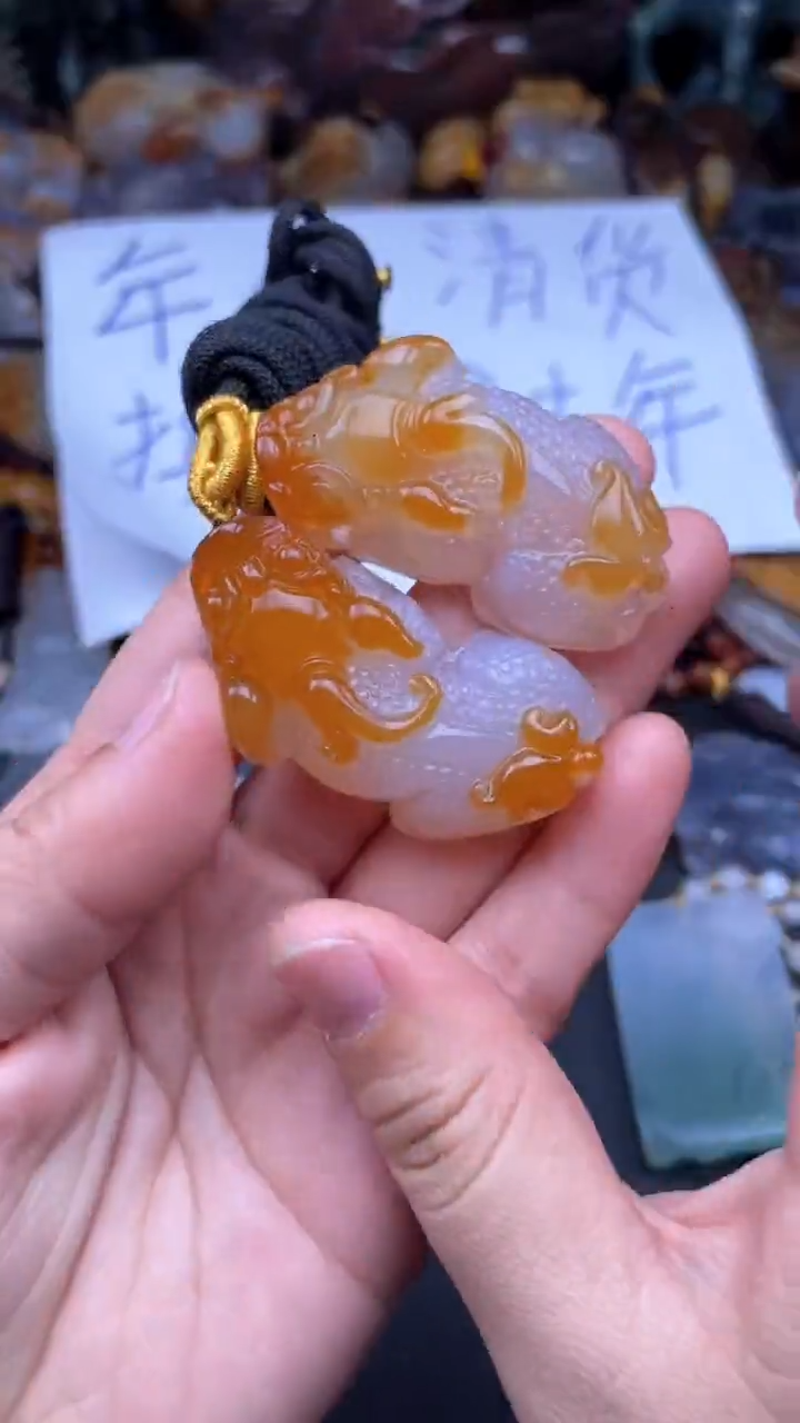 【闪购商品】玛瑙/玉髓颈饰未镶嵌AA