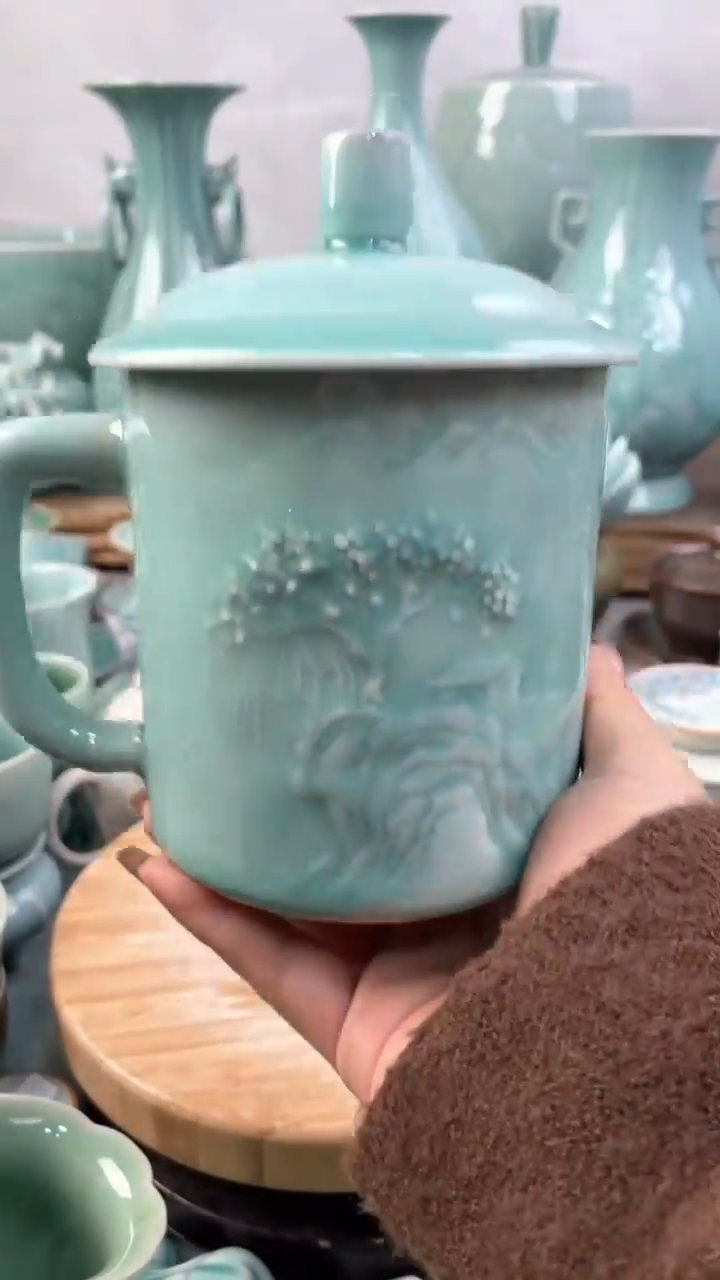 【闪购商品】特价福利 微瑕 慧仙青瓷