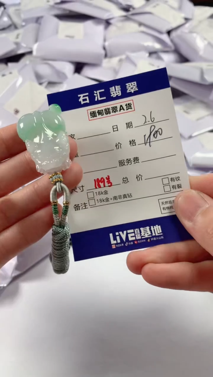 【闪购商品】翡翠颈饰未镶嵌11111111