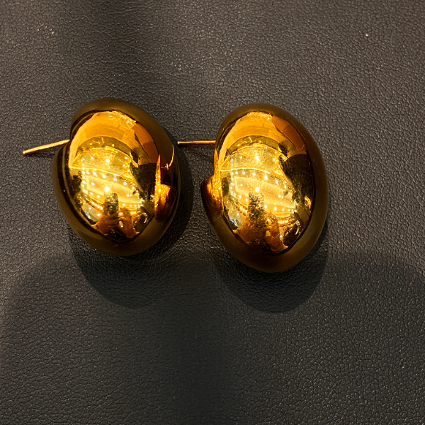 （1号货）放心黄金店 足金999耳环10.44克【货号65】