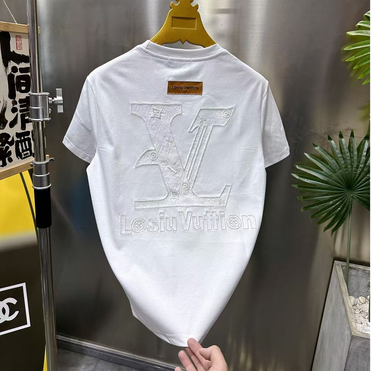 男士夏季新款轻奢休闲百搭修身时尚半袖K18