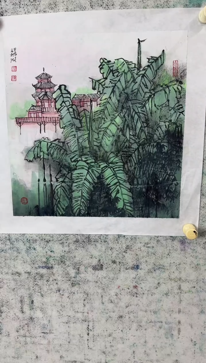 【闪购商品】书法陈永利老师山水作品1平尺