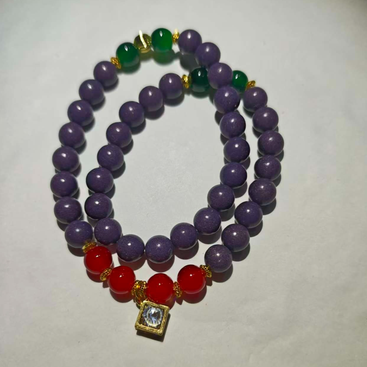 660 精品双圈手串wy（无礼盒）