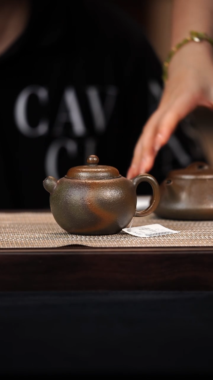 茶杯紫砂【央广非遗】前墅龙窑贡珠段泥