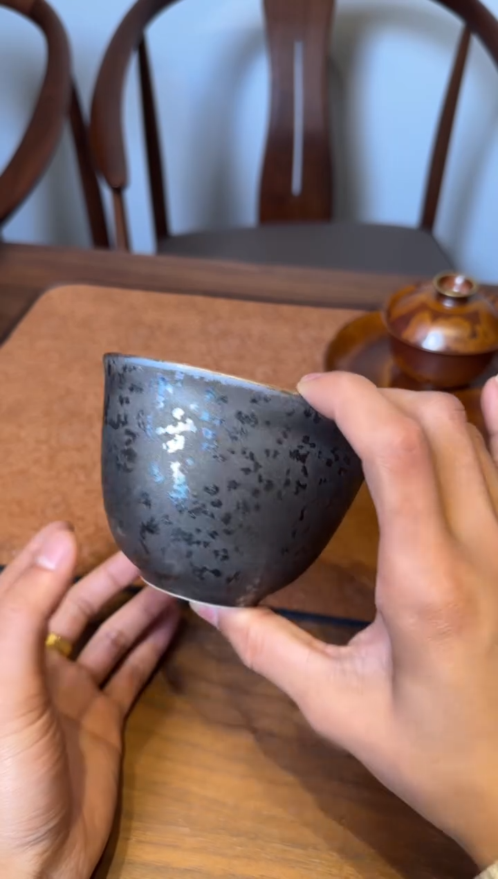 荣器 窑变 水滴公道