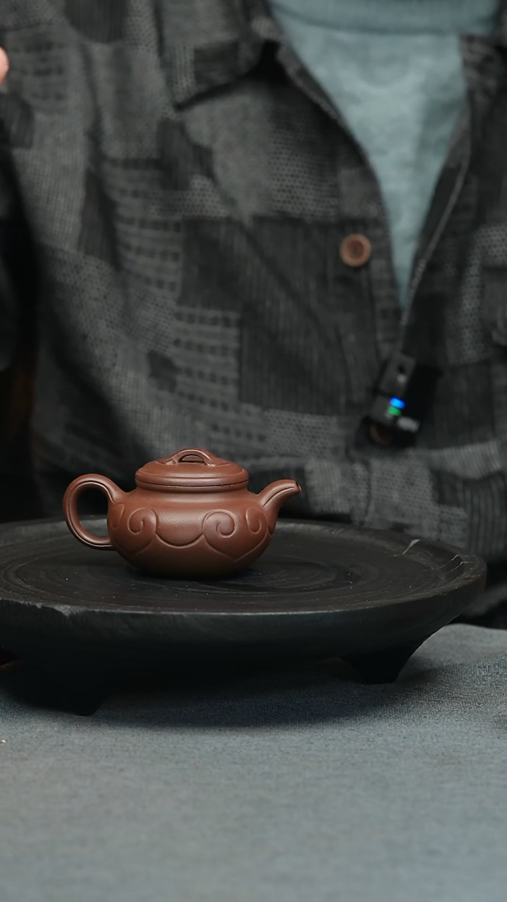 【闪购商品】紫砂茶壶五堂 仿古如意