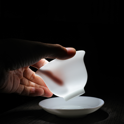 茶具单品德化白瓷茶器
