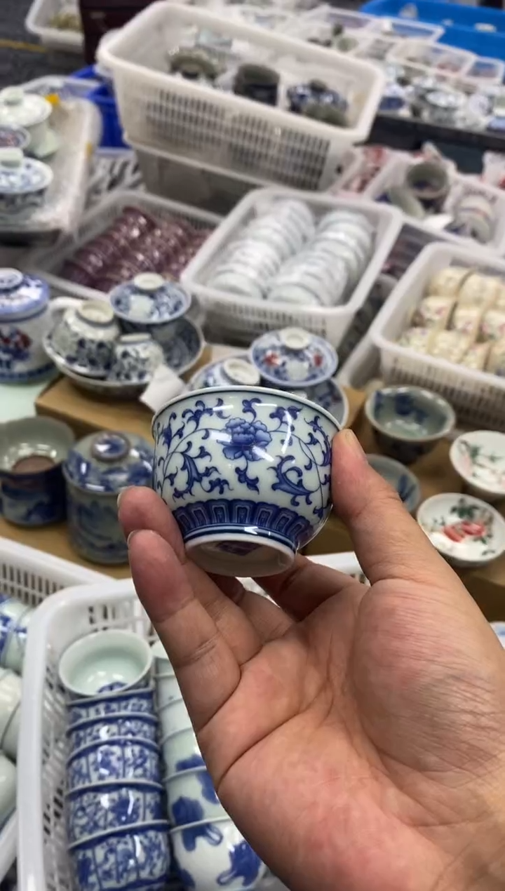 摆件陶景德陶瓷茶具容量约60