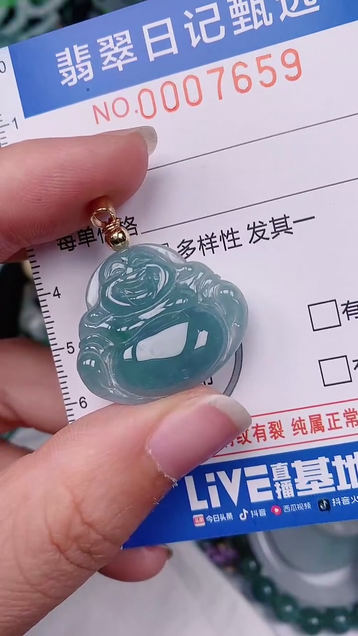 【闪购商品】翡翠颈饰未镶嵌00007659