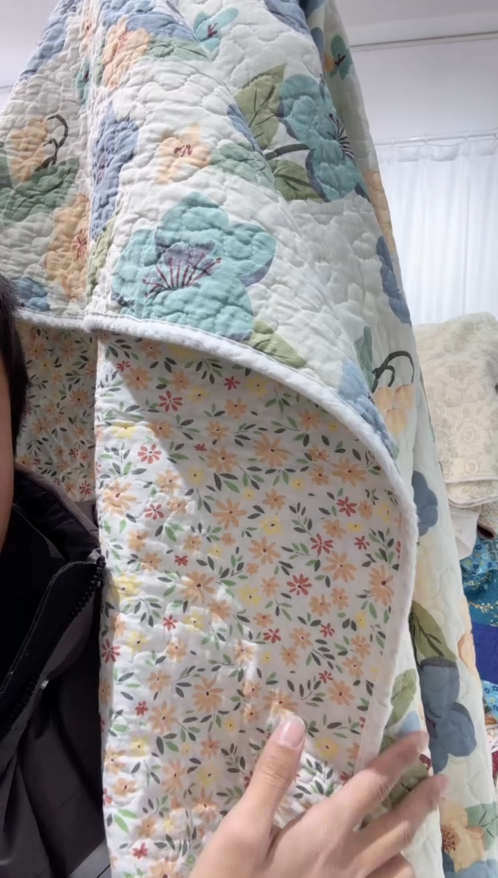 棉200*230纯棉床盖34号微瑕