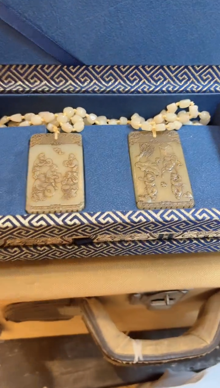 【闪购商品】和田玉玉牌未镶嵌和田玉挂件子冈牌