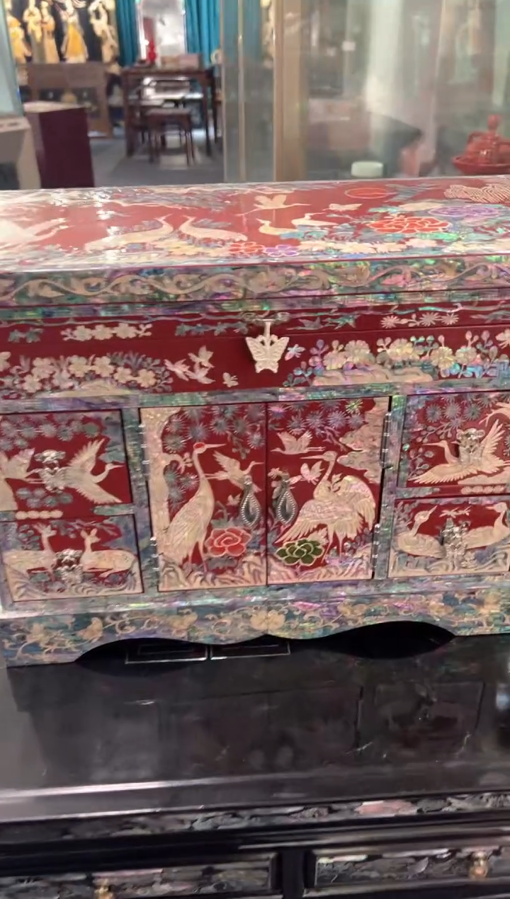 【闪购商品】微瑕不退换弘贝雅螺钿漆器文化馆