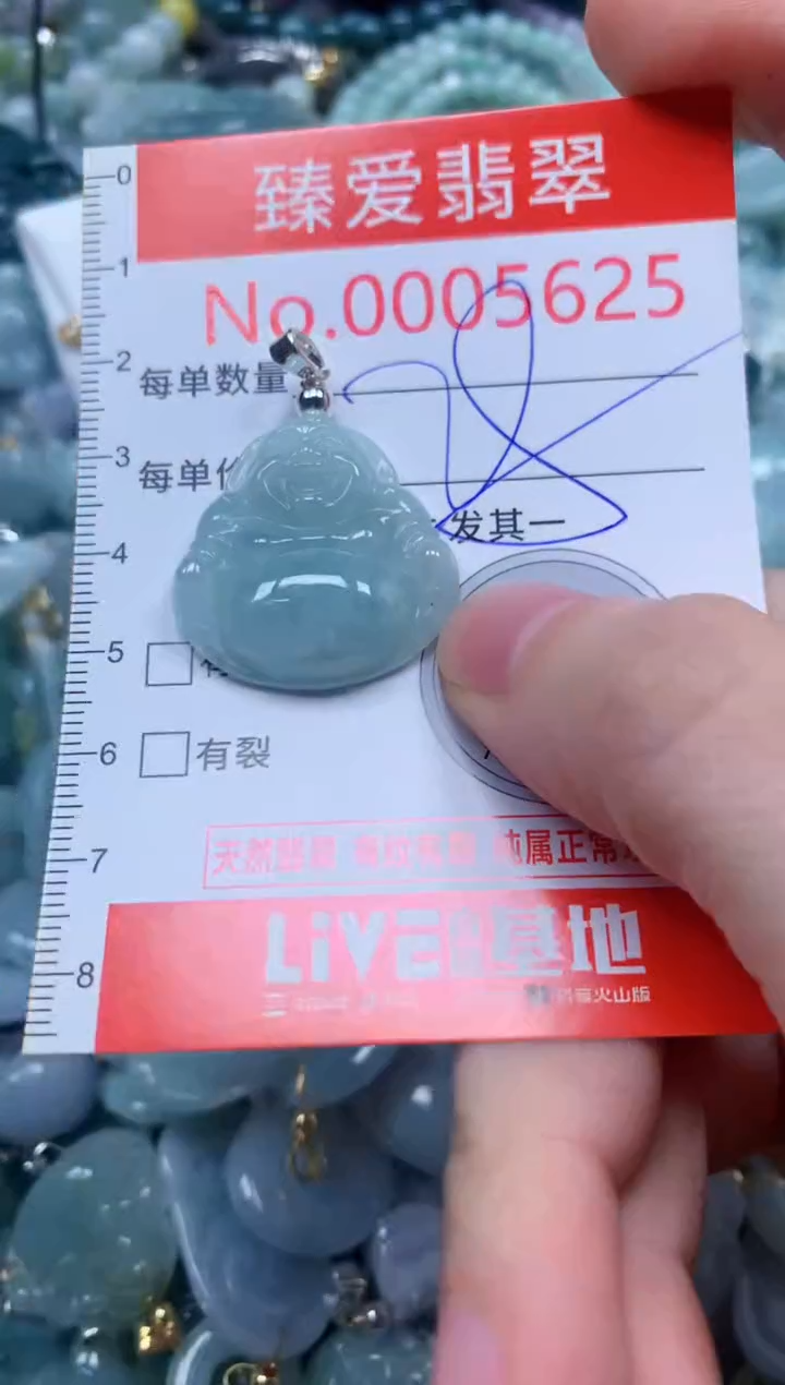 翡翠未镶嵌吊坠(不含链)5625