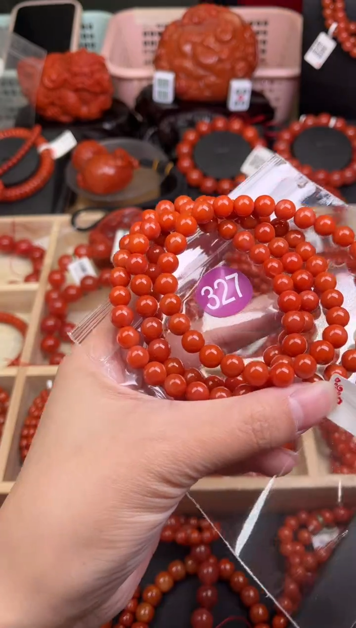 【闪购商品】南红玛瑙珠宝奇石未镶嵌327-7