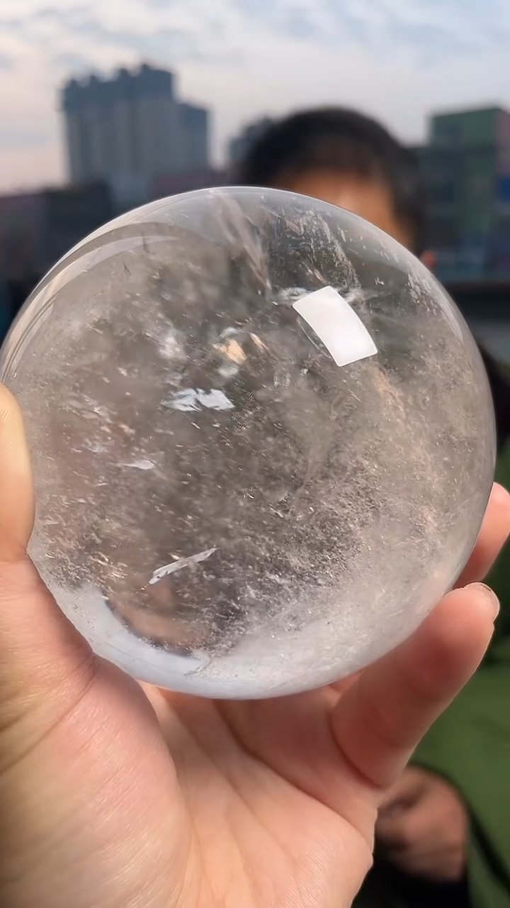 【闪购商品】水晶水晶球未镶嵌天然多样性发一100mm