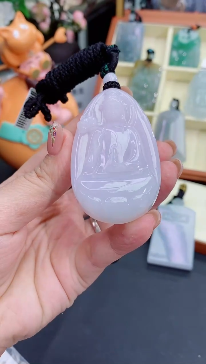 颈饰未镶嵌翡翠缅甸天然翡翠