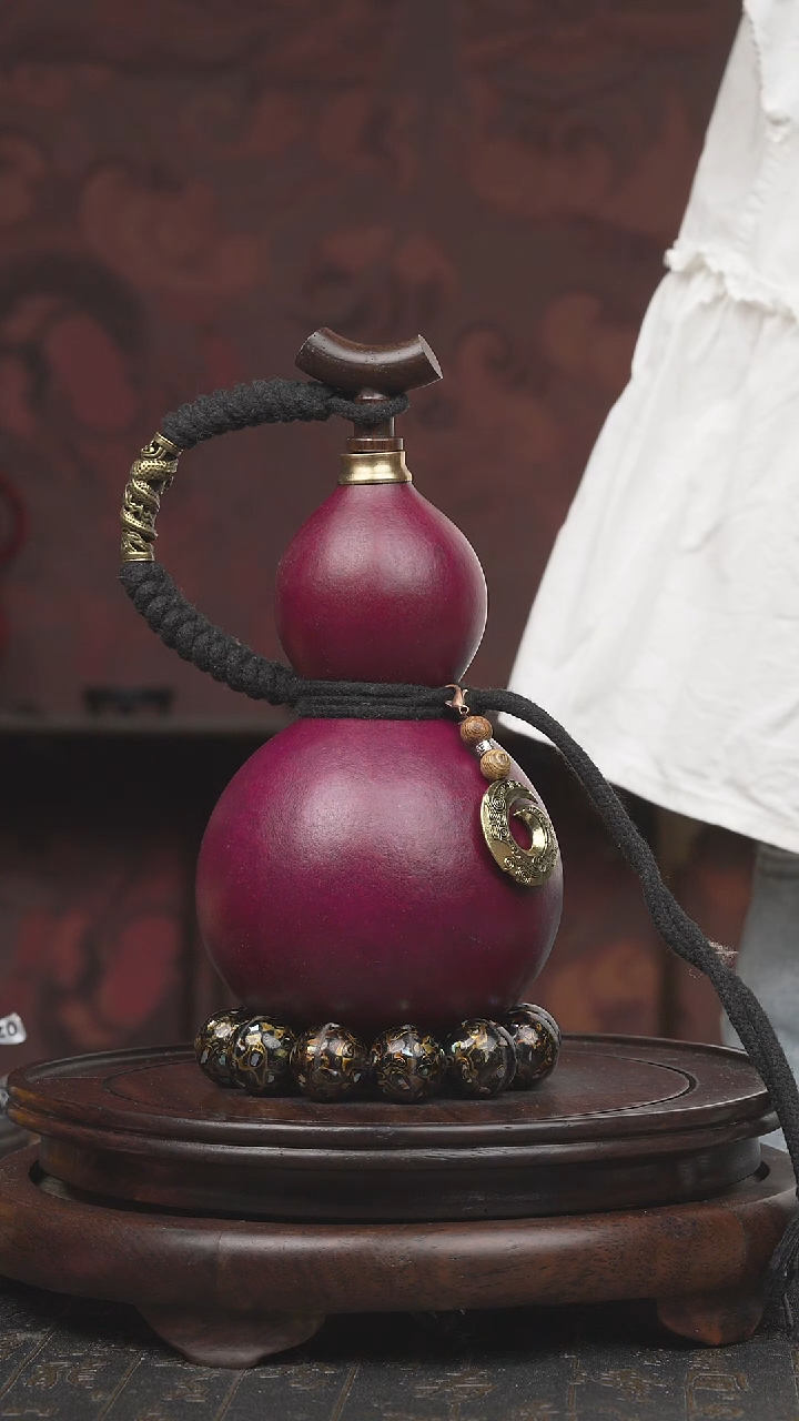 1281号大漆葫芦 一物一拍