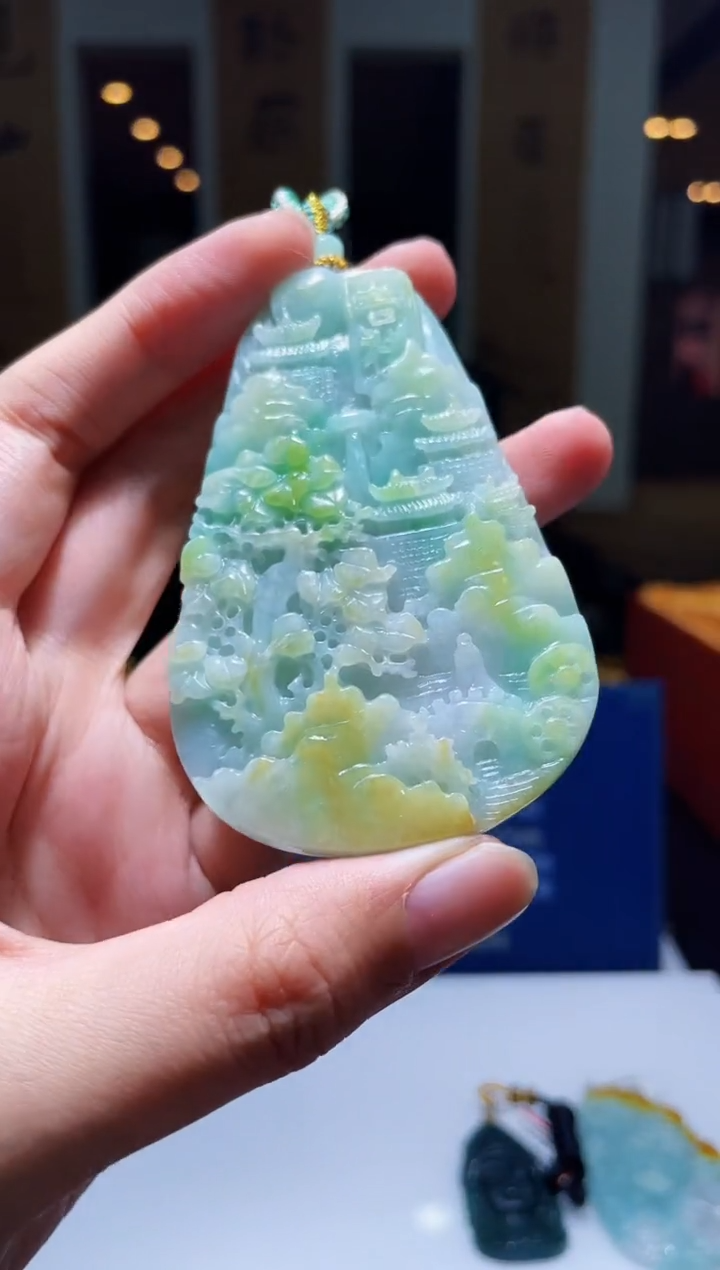 【闪购商品】翡翠颈饰未镶嵌M-@@YQYC021353