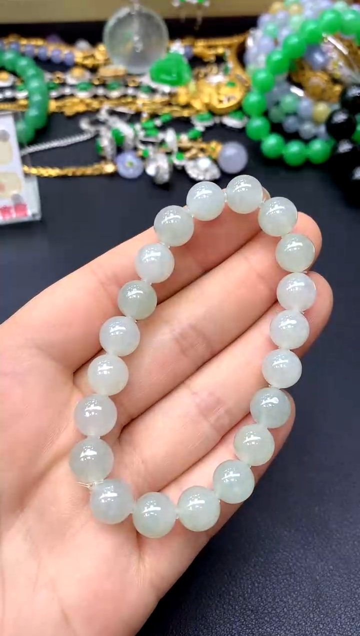 未镶嵌手链翡翠147-中国好珍宝