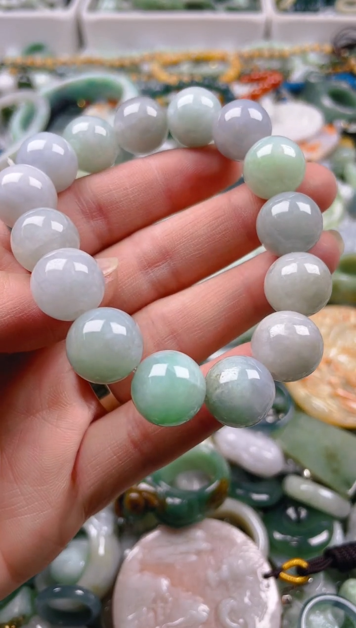 【闪购商品】翡翠颈饰未镶嵌13MM/D/翡翠A货一图一物