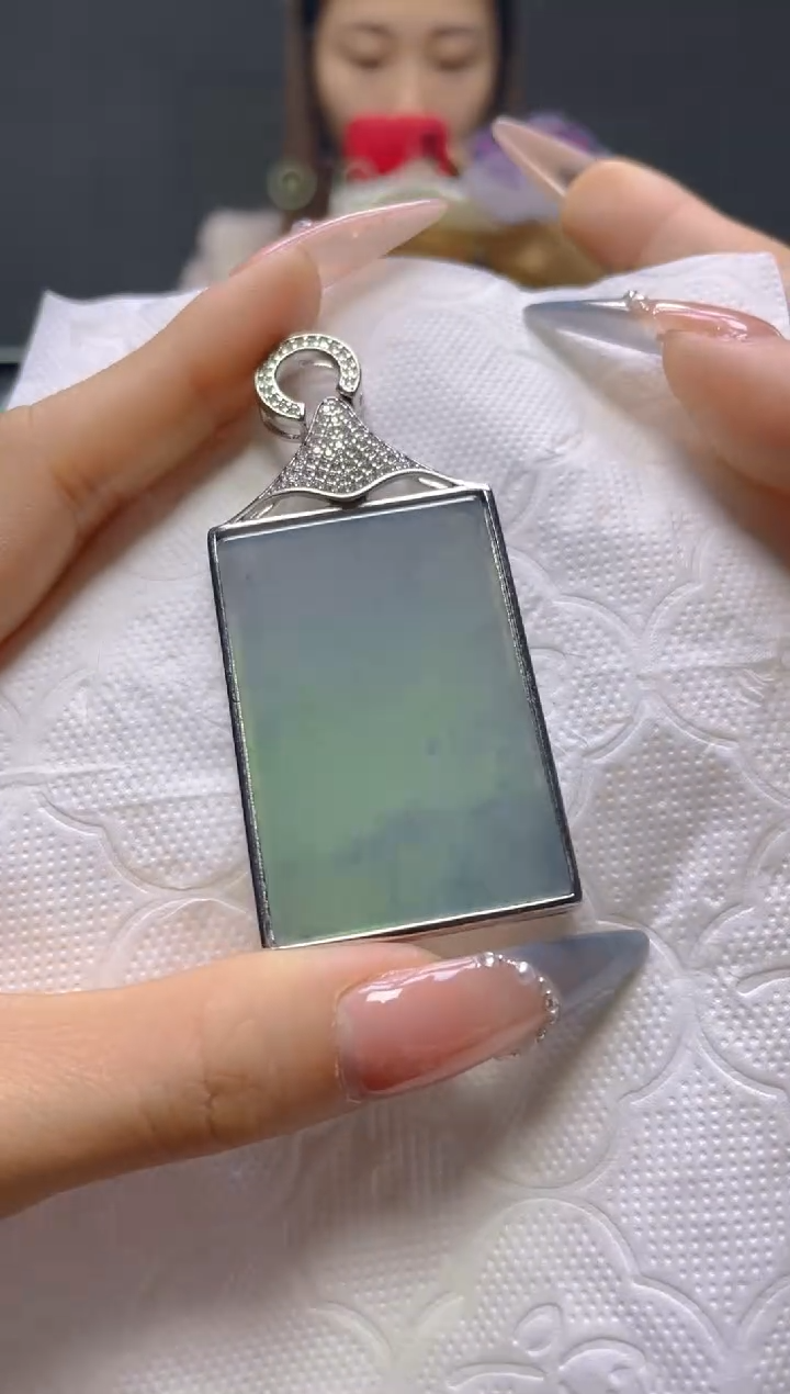 颈饰未镶嵌翡翠/S/翡翠A货，一件也是批发价