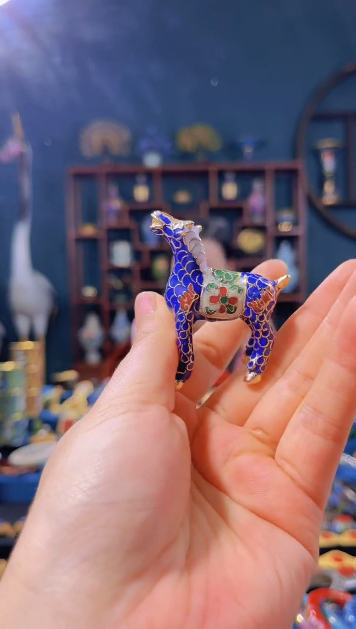 【闪购商品】非遗绝技 景泰蓝小马
