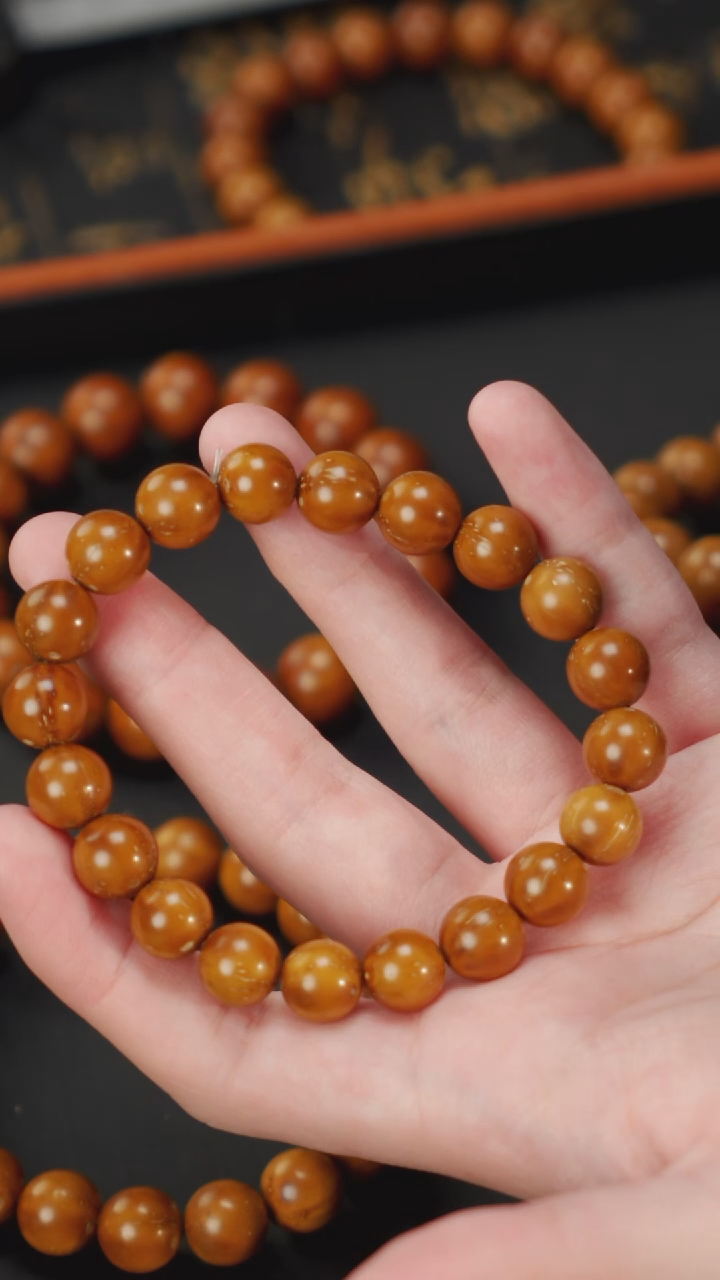 【闪购商品】紫金鼠手串纯色光珠10+